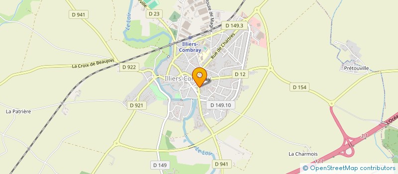 localisation de l'entreprise COMMUNE DE ILLIERS COMBRAY à ILLIERS-COMBRAY