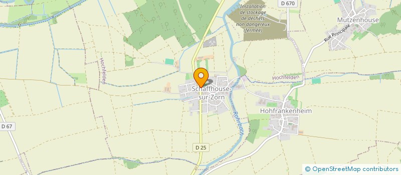 localisation de l'entreprise COMMUNE DE INGENHEIM  INGENHEIM