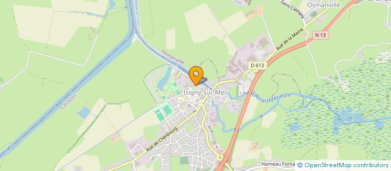 localisation de l'entreprise COMMUNE DE ISIGNY-SUR-MER à ISIGNY-SUR-MER