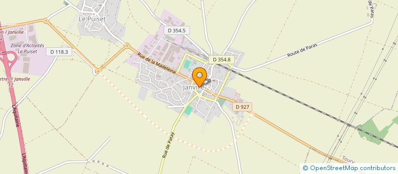 localisation de l'entreprise COMMUNE DE JANVILLE-EN-BEAUCE à JANVILLE-EN-BEAUCE