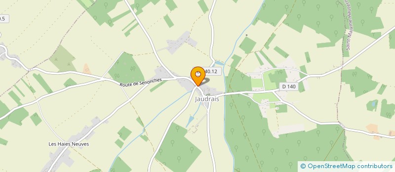 localisation de l'entreprise COMMUNE DE JAUDRAIS à JAUDRAIS