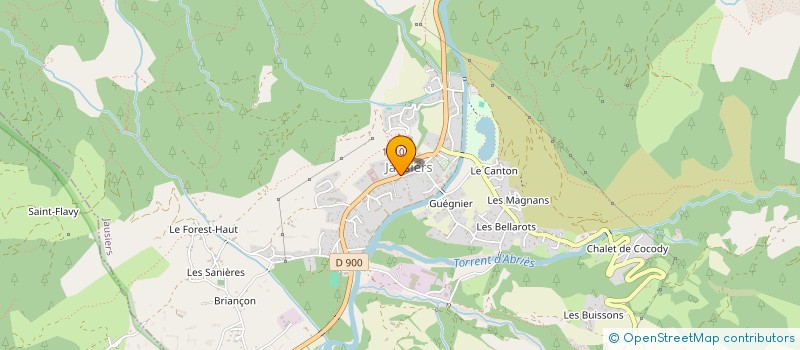 localisation de l'entreprise COMMUNE DE JAUSIERS  JAUSIERS