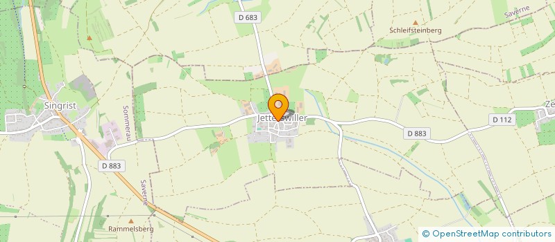 localisation de l'entreprise COMMUNE DE JETTERSWILLER  JETTERSWILLER