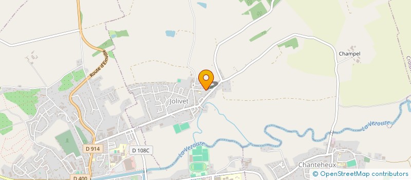 localisation de l'entreprise COMMUNE DE JOLIVET  JOLIVET