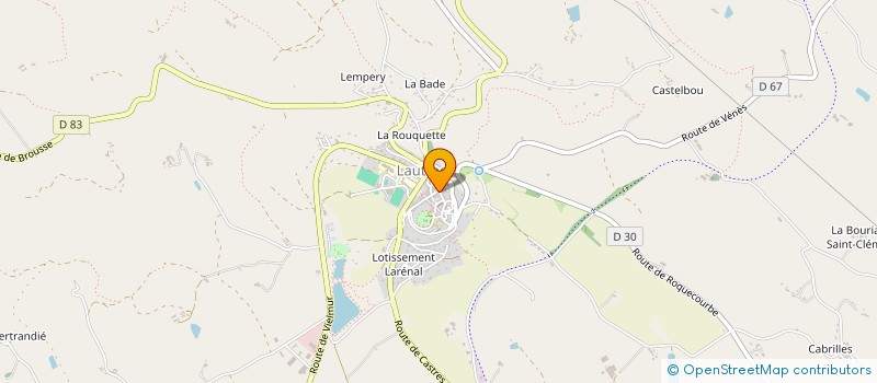 localisation de l'entreprise COMMUNE DE JONQUIERES  JONQUIERES