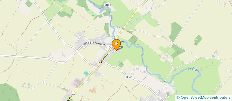 localisation de l'entreprise COMMUNE DE JOUSSE  JOUSSE