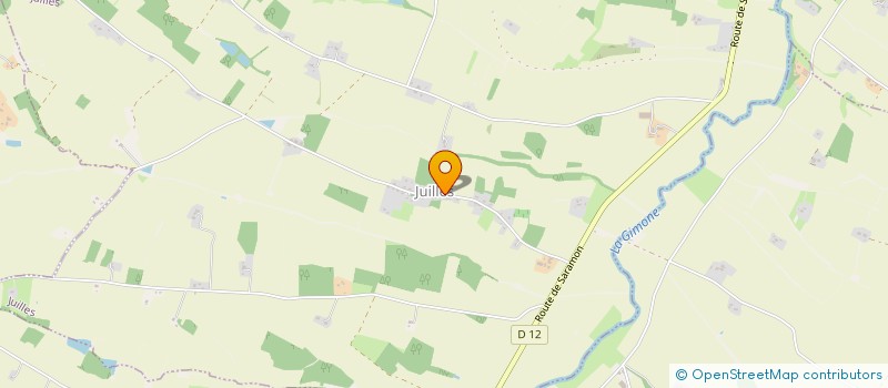 localisation de l'entreprise COMMUNE DE JUILLES  JUILLES