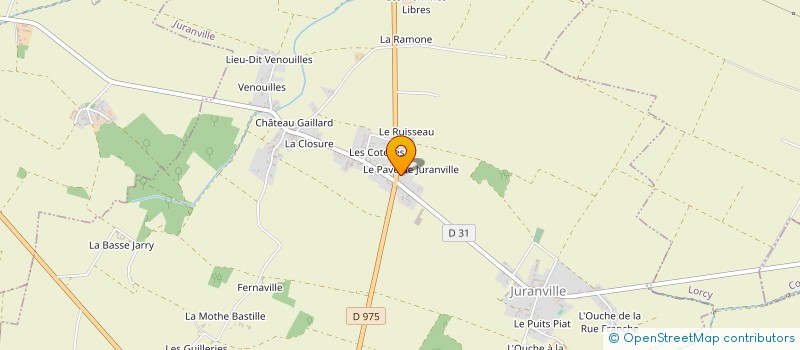 localisation de l'entreprise COMMUNE DE JURANVILLE à JURANVILLE