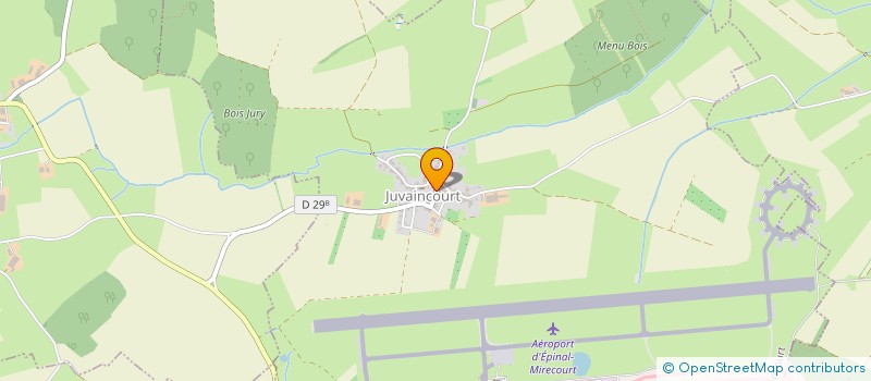 localisation de l'entreprise COMMUNE DE JUVAINCOURT  JUVAINCOURT