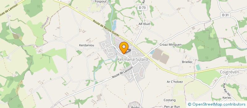localisation de l'entreprise COMMUNE DE KERMARIA SULARD à KERMARIA-SULARD