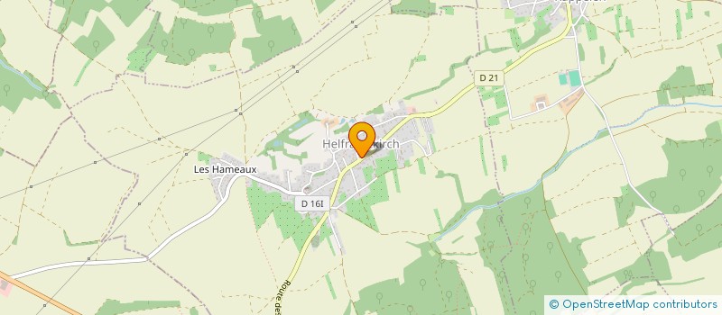 localisation de l'entreprise COMMUNE DE KOETZINGUE  KTZINGUE