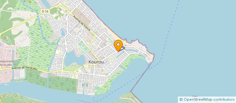 localisation de l'entreprise COMMUNE DE KOUROU à KOUROU