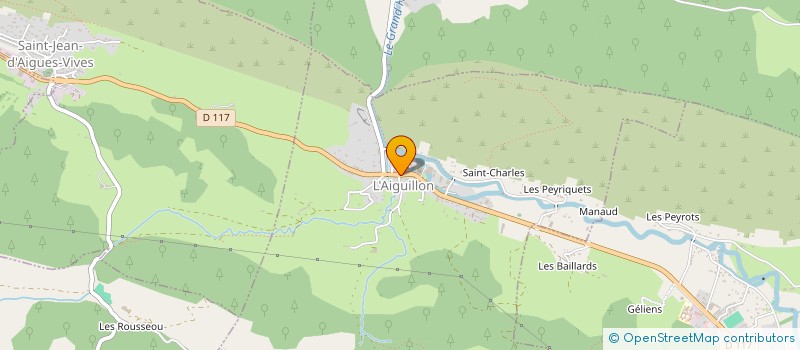 localisation de l'entreprise COMMUNE DE L AIGUILLON à L'AIGUILLON