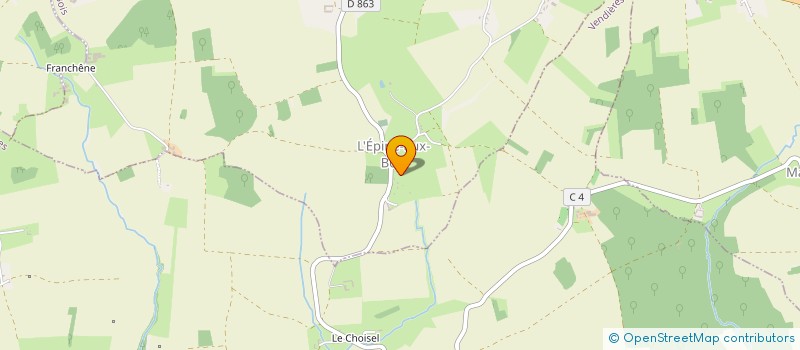 localisation de l'entreprise COMMUNE DE L'EPINE AUX BOIS  L'EPINE-AUX-BOIS