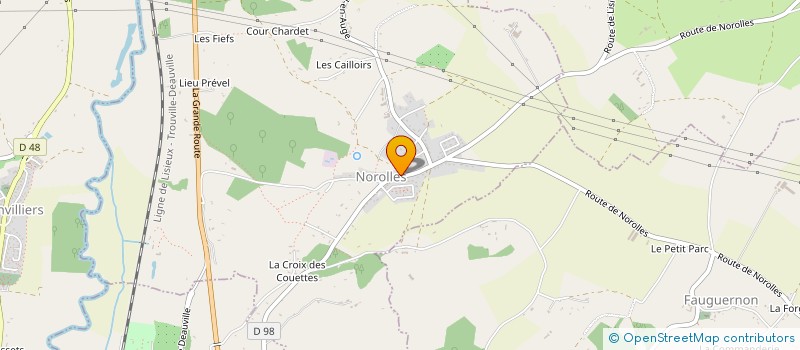 localisation de l'entreprise COMMUNE DE L HOTELLERIE  L'HOTELLERIE