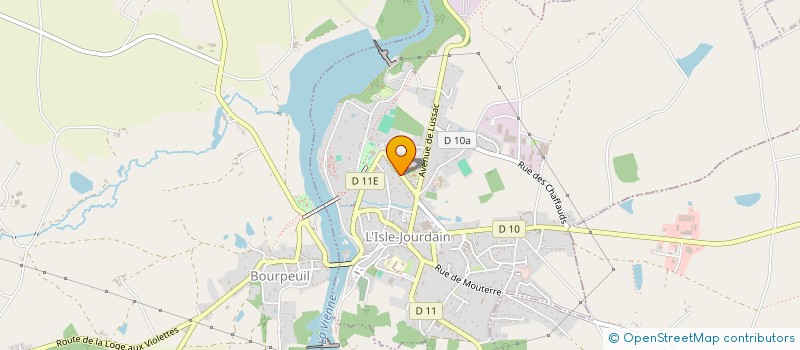 localisation de l'entreprise COMMUNE DE L ISLE JOURDAIN  L'ISLE-JOURDAIN
