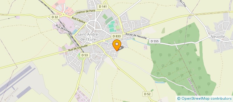 localisation de l'entreprise COMMUNE DE LA BARONNIE à LA BARONNIE