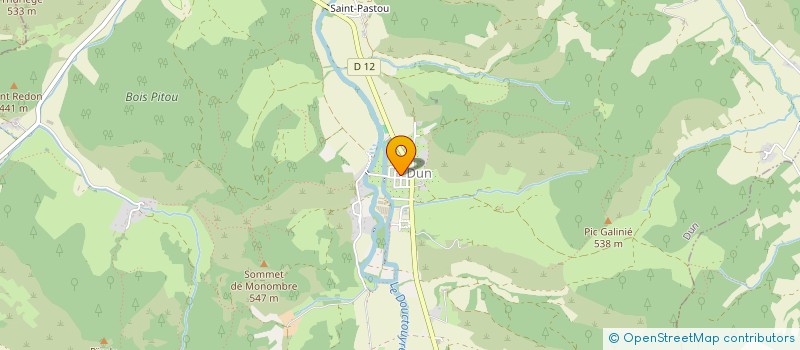 localisation de l'entreprise COMMUNE DE LA BASTIDE SUR L HERS à LA BASTIDE-SUR-L'HERS