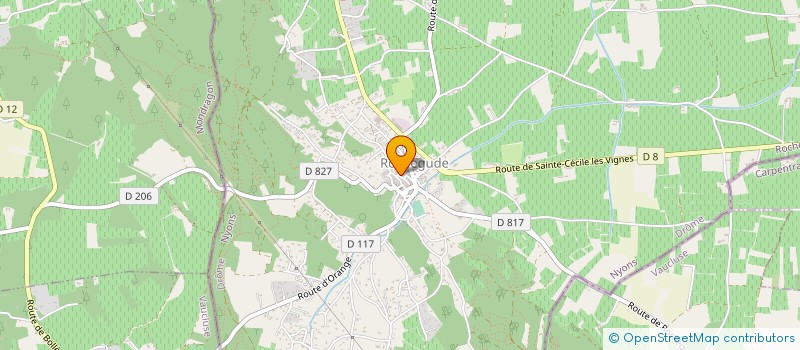 localisation de l'entreprise COMMUNE DE LA BAUME-DE-TRANSIT à LA BAUME-DE-TRANSIT