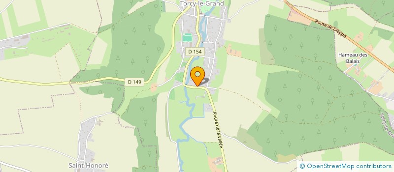 localisation de l'entreprise COMMUNE DE LA BOIS ROBERT  LE BOIS-ROBERT