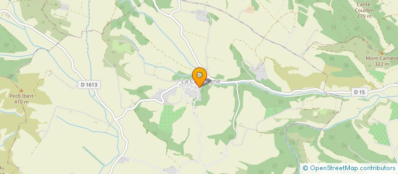 localisation de l'entreprise COMMUNE DE LA CASSAIGNE  LA CASSAIGNE