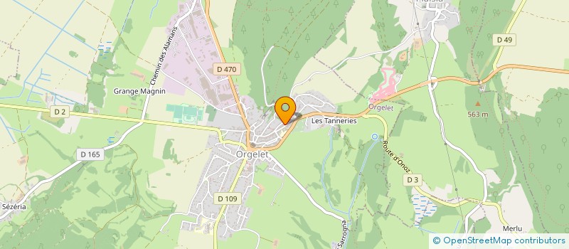 localisation de l'entreprise COMMUNE DE LA CHAILLEUSE à LA CHAILLEUSE