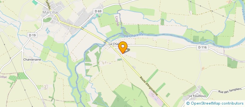 localisation de l'entreprise COMMUNE DE LA CHAPELLE  LA CHAPELLE