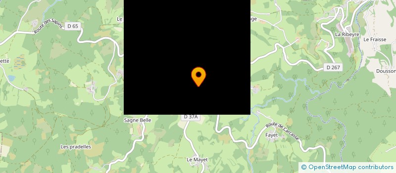 localisation de l'entreprise COMMUNE DE LA CHAPELLE AGNON  LA CHAPELLE-AGNON