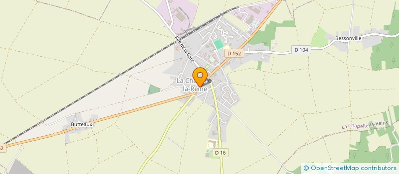 localisation de l'entreprise COMMUNE DE LA CHAPELLE LA REINE  LA CHAPELLE-LA-REINE