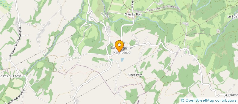 localisation de l'entreprise COMMUNE DE LA CHAPELLE RAMBAUD  LA CHAPELLE-RAMBAUD