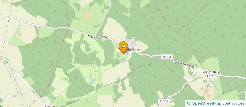 localisation de l'entreprise COMMUNE DE LA CHEVILLOTTE  LA CHEVILLOTTE