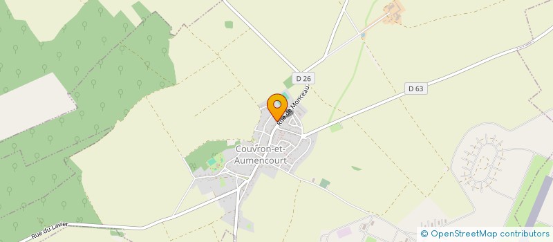 localisation de l'entreprise COMMUNE DE LA FERTE CHEVRESIS  LA FERTE-CHEVRESIS