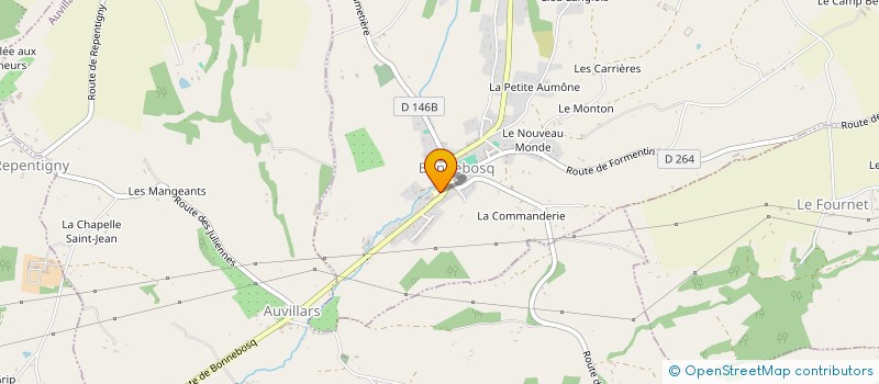 localisation de l'entreprise COMMUNE DE LA HOUBLONNIERE  LA HOUBLONNIERE