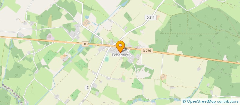 localisation de l'entreprise COMMUNE DE LA LANDE-CHASLES  LA LANDE-CHASLES