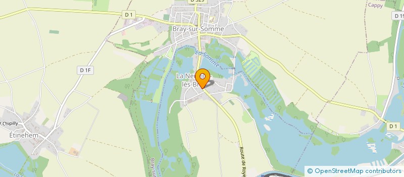 localisation de l'entreprise COMMUNE DE LA NEUVILLE LES BRAY  LA NEUVILLE-LES-BRAY