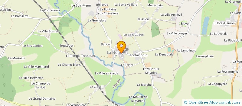 localisation de l'entreprise COMMUNE DE LA NOUAYE  LA NOUAYE