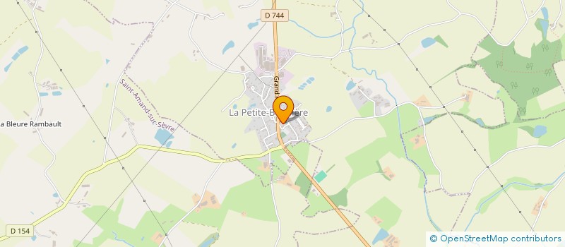 localisation de l'entreprise COMMUNE DE LA PETITE BOISSIERE  LA PETITE-BOISSIERE