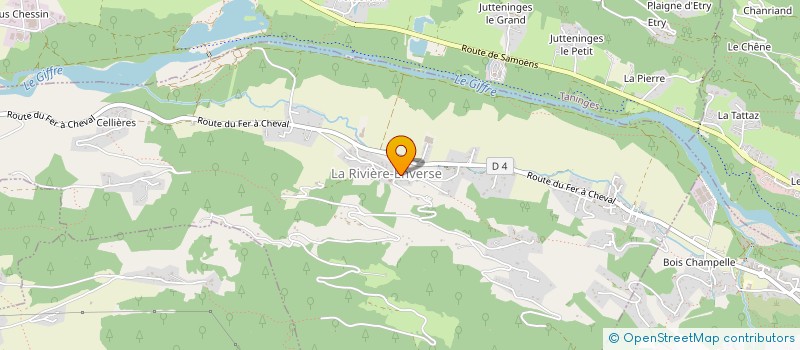 localisation de l'entreprise COMMUNE DE LA RIVIERE ENVERSE  LA RIVIERE-ENVERSE