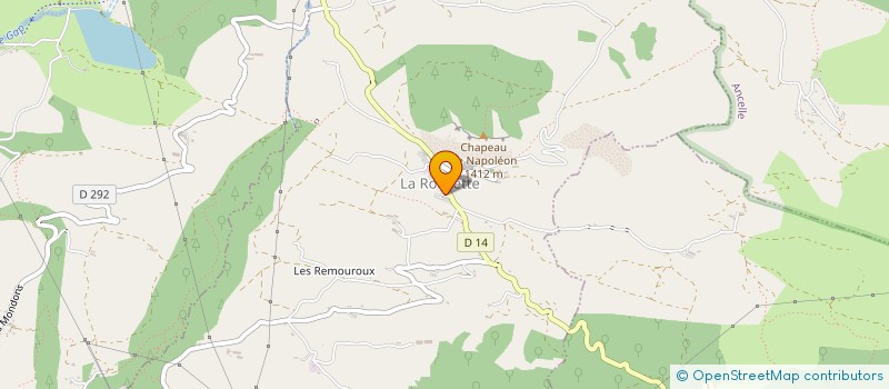 localisation de l'entreprise COMMUNE DE LA ROCHETTE  LA ROCHETTE