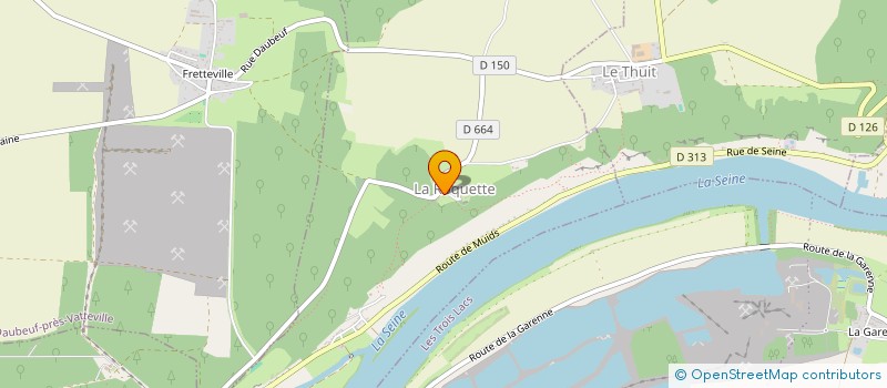 localisation de l'entreprise COMMUNE DE LA ROQUETTE  LA ROQUETTE