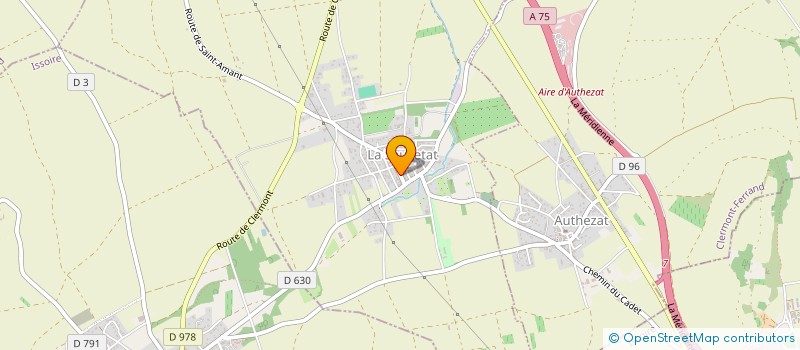 localisation de l'entreprise COMMUNE DE LA SAUVETAT  LA SAUVETAT