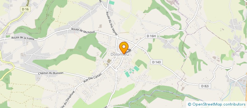 localisation de l'entreprise COMMUNE DE LA TOUR DU PIN à LA TOUR-DU-PIN