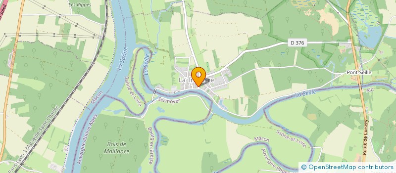 localisation de l'entreprise COMMUNE DE LA TRUCHERE  LA TRUCHERE