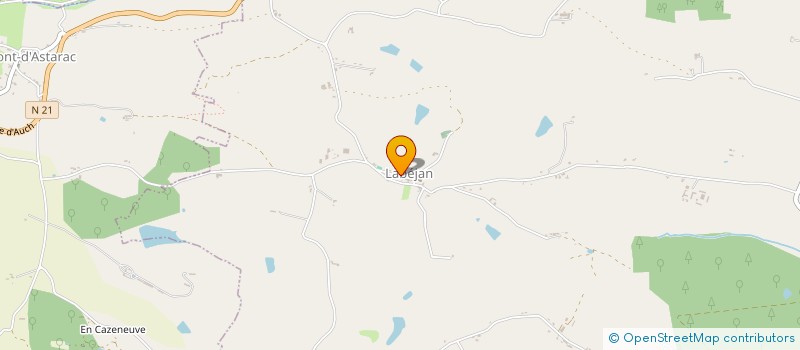 localisation de l'entreprise COMMUNE DE LABEJAN  LABEJAN