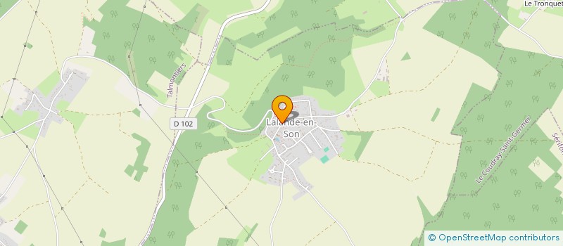 localisation de l'entreprise COMMUNE DE LABOSSE  LABOSSE