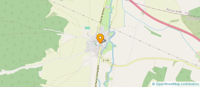 localisation de l'entreprise COMMUNE DE LAFERTE SUR AUBE à LAFERTE-SUR-AUBE