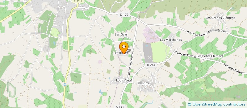 localisation de l'entreprise COMMUNE DE LAGARDE D APT  LAGARDE-D APT