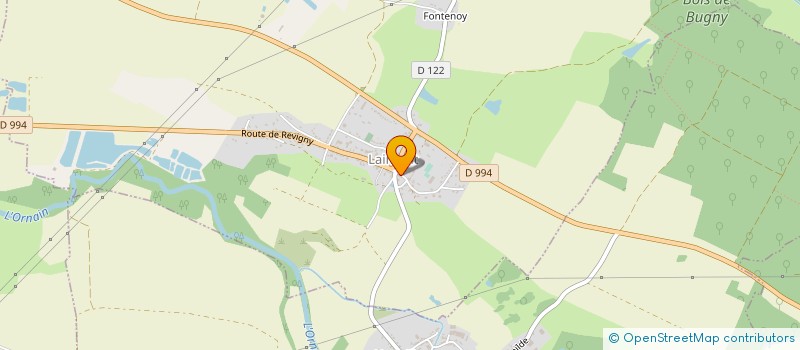 localisation de l'entreprise COMMUNE DE LAIMONT à LAIMONT