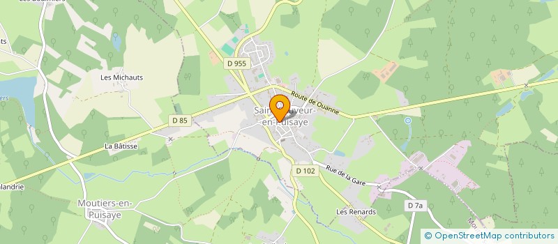 localisation de l'entreprise COMMUNE DE LAINSECQ  LAINSECQ