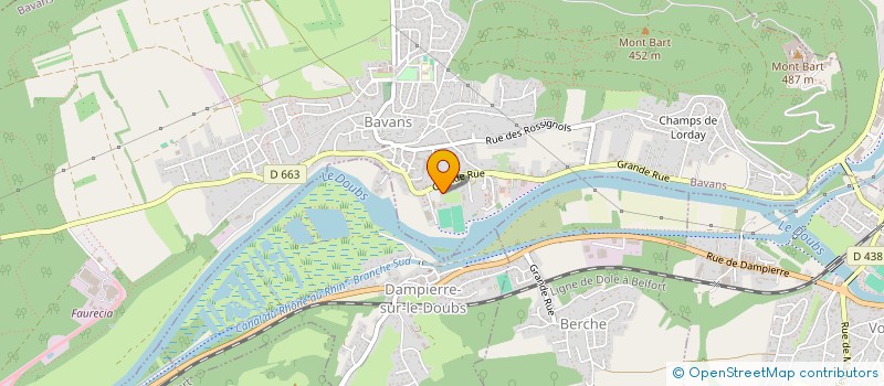 localisation de l'entreprise COMMUNE DE LAIRE  LAIRE